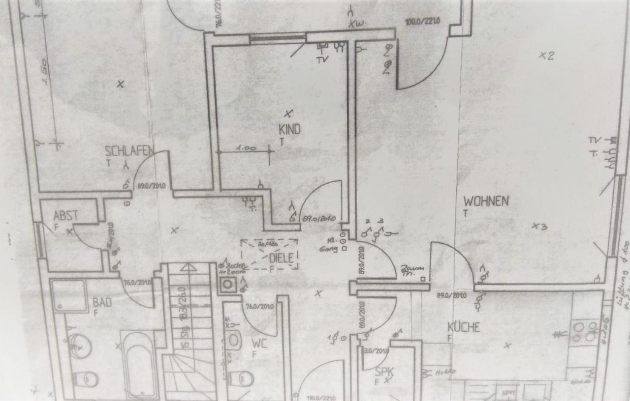 Ferienwohnung Zum Maerchenwald 贝格弗莱海特 外观 照片
